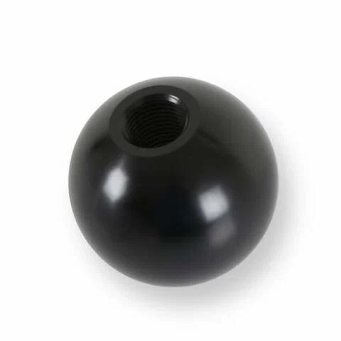 Fits Shifters W_M16X1.5 Billet Shift Knob-No Shift Pattern Gloss Black-163001HST